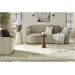 Nourison Home Astra Machine Washable 9' x 12' Fabric Ivory Green Area Rug