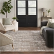 Nourison Home Eco-Friendly 8' x 10' Fabric Ivory Mocha Area Rug