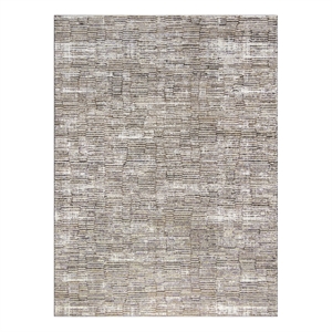 Nourison Home Eco-Friendly 8' x 10' Fabric Ivory Mocha Area Rug