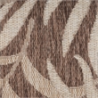 Nourison Home Garden Oasis 5' x 7' Fabric Mocha Area Rug