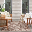 Nourison Home Garden Oasis 5' x 7' Fabric Mocha Area Rug
