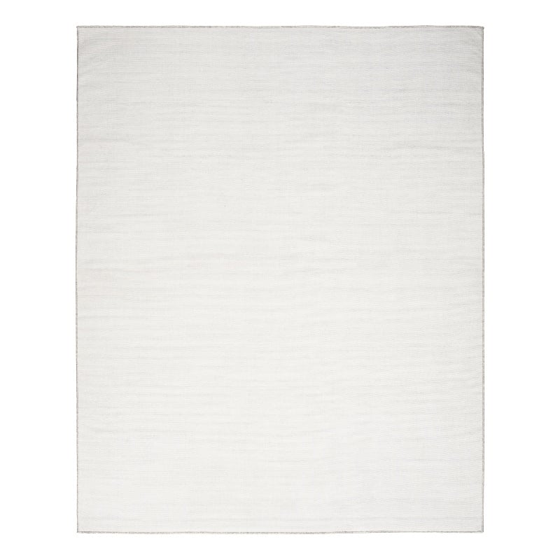 Nourison Home Washable Essentials 6' x 9' Fabric Ivory Grey Area Rug
