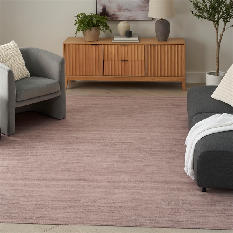 Nourison Home Washable Essentials 6' x 9' Fabric Natural Area Rug