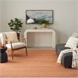 Nourison Home Washable Essentials 6' x 9' Fabric Copper Area Rug