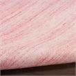 Nourison Home Washable Essentials 6' x 9' Fabric Pink Area Rug