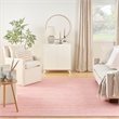 Nourison Home Washable Essentials 6' x 9' Fabric Pink Area Rug