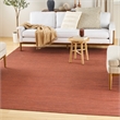 Nourison Home Washable Essentials 6' x 9' Fabric Brick Area Rug