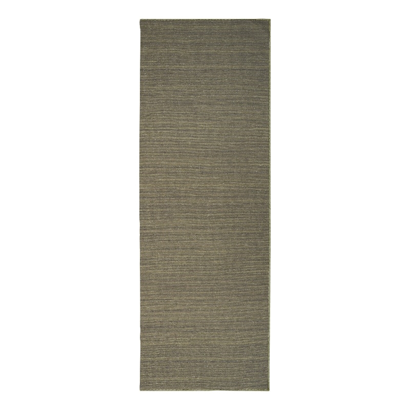 Nourison Home Washable Essentials 8' Runner Fabric Green Area Rug