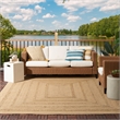 Nourison Home Natural Seagrass 6' x 9' Fabric Natural Area Rug