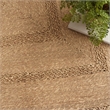 Nourison Home Natural Seagrass 6' x 9' Fabric Natural Area Rug