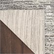 Nourison Home Eco-Friendly 6' x 9' Fabric Ivory Grey Area Rug