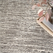 Nourison Home Eco-Friendly 6' x 9' Fabric Ivory Grey Area Rug