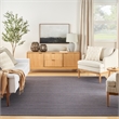 Nourison Home Washable Essentials 9' x 12' Fabric Area Rug in Navy