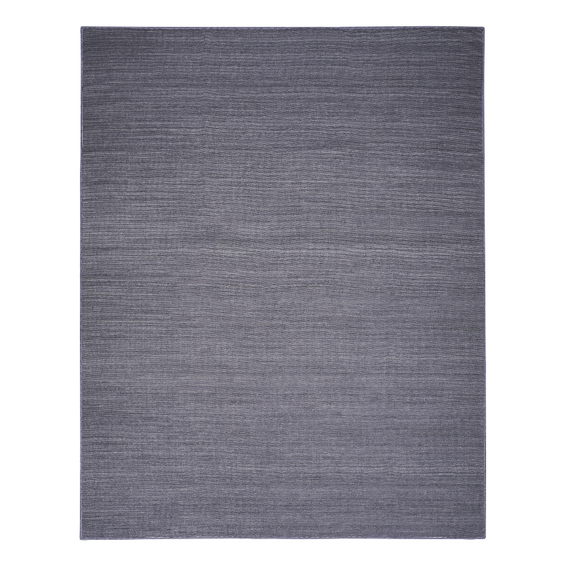 Nourison Home Washable Essentials 9' x 12' Fabric Area Rug in Navy