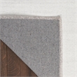 Nourison Home Washable Essentials 9' x 12' Fabric Ivory Grey Area Rug