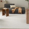 Nourison Home Washable Essentials 9' x 12' Fabric Ivory Grey Area Rug
