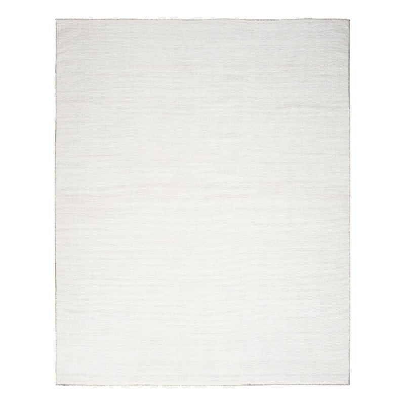 Nourison Home Washable Essentials 9' x 12' Fabric Ivory Grey Area Rug
