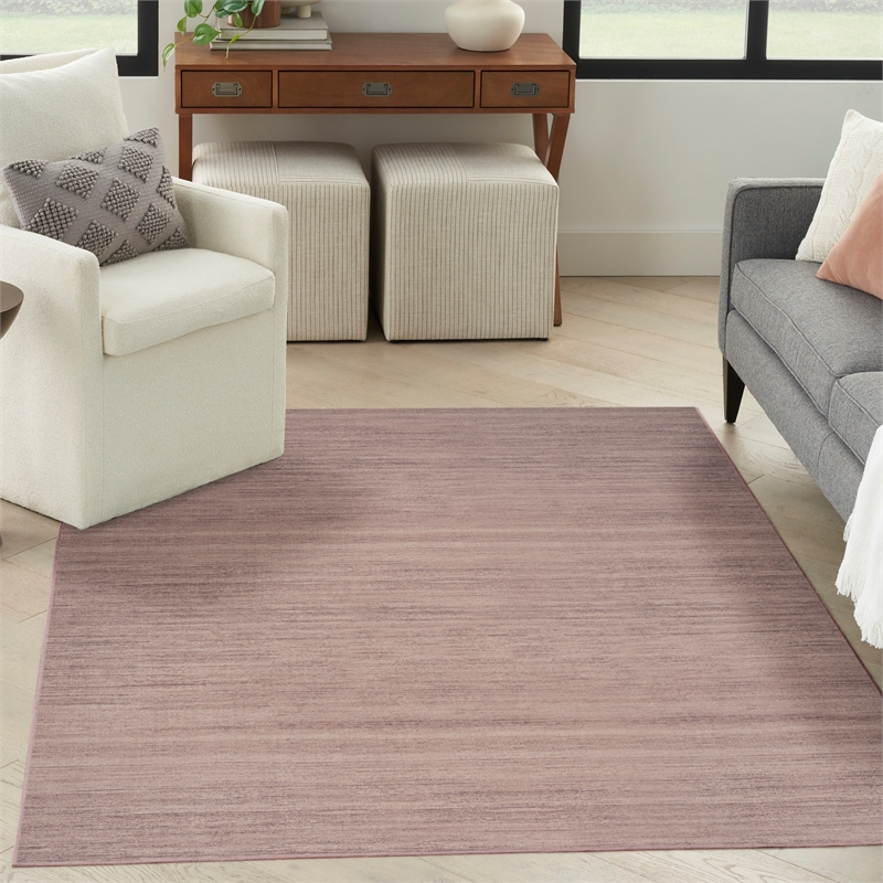 Nourison Home Washable Essentials 5' x 7' Fabric Natural Area Rug