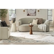 Nourison Home Astra Machine Washable 8' x 10' Fabric Ivory Blue Area Rug