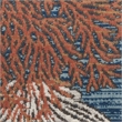 Nourison Pompeii 6' x 9' Blue Multicolor Fabric Nautical & Beach Area Rug