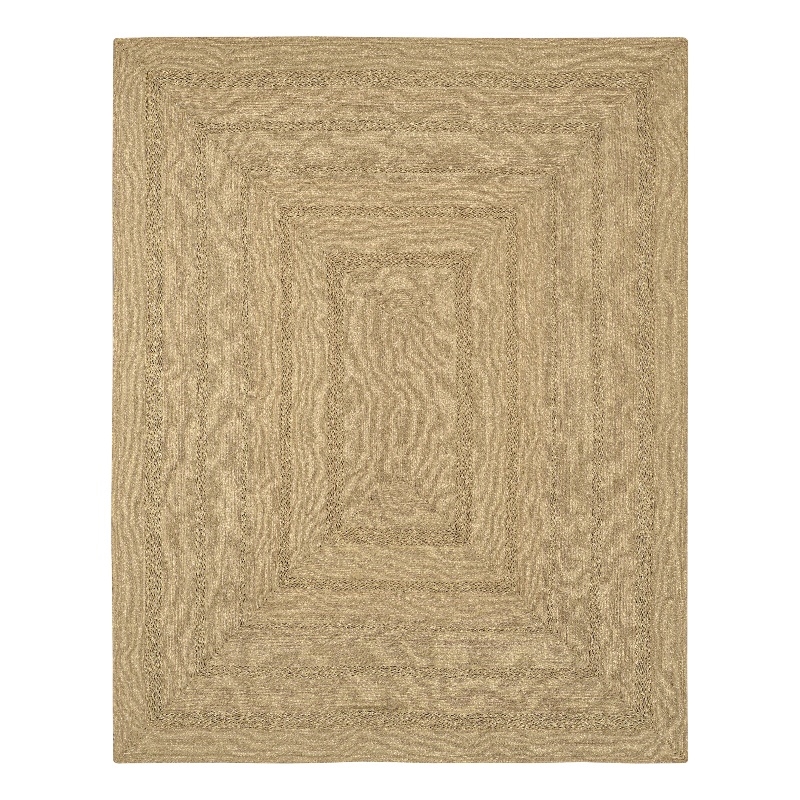 Nourison Home Natural Seagrass 8' x 10' Fabric Natural Area Rug