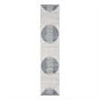Nourison Home Astra Machine Washable 6' Runner Fabric Ivory Blue Area Rug