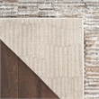 Nourison Home Eco-Friendly 9' x 12' Fabric Ivory Mocha Area Rug