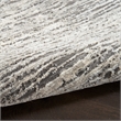 Nourison Home Eco-Friendly 5' x 7' Fabric Ivory Grey Area Rug