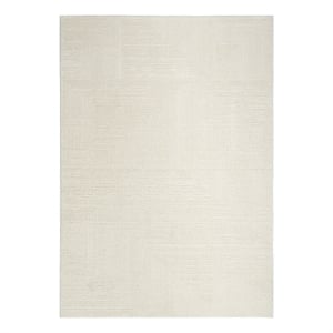 Nourison Home Eco-Friendly 5' x 7' Fabric Ivory Area Rug