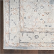 Nourison Home Astra Machine Washable 6' Runner Fabric Light Blue Area Rug