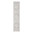 Nourison Home Astra Machine Washable 6' Runner Fabric Light Blue Area Rug
