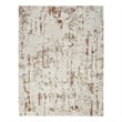 Nourison Concerto 9' x 12' Ivory Rust Fabric Modern Area Rug (9' x 12')