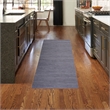 Nourison Home Washable Essentials 10' Runner Fabric Navy Area Rug