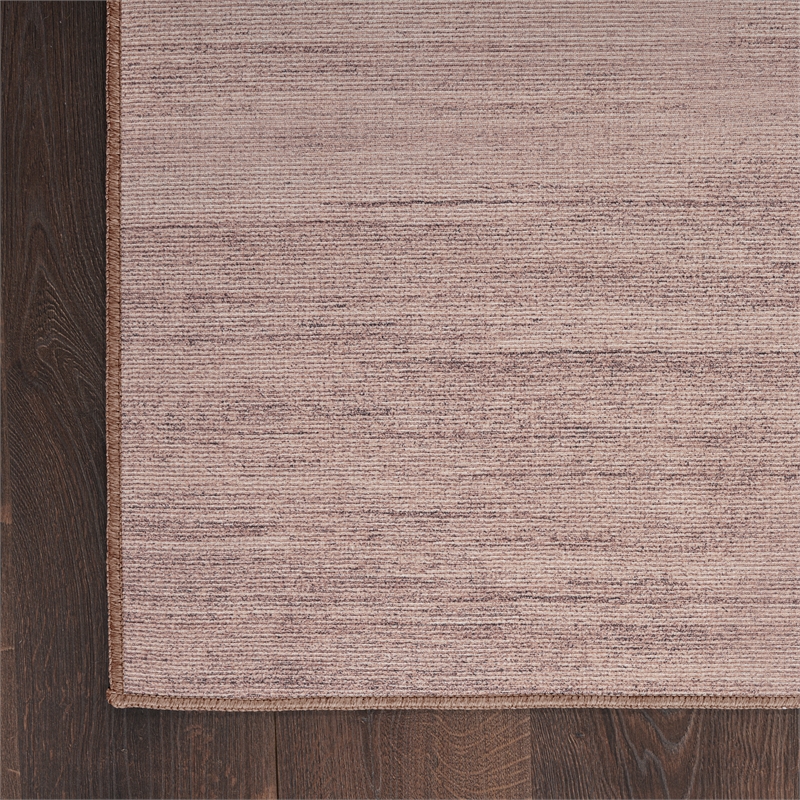 Nourison Home Washable Essentials 10' Runner Fabric Natural Area Rug