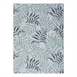 Nourison Home Garden Oasis 6' x 9' Fabric Blue Area Rug