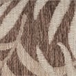 Nourison Home Garden Oasis 6' x 9' Fabric Mocha Area Rug