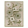 Nourison Aloha 8' x 11' Ivory Green Fabric Outdoor Area Rug (8' x 11')