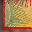 Nourison Home Aloha 5' x 7' Fabric Multicolor Area Rug