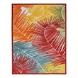 Nourison Home Aloha 5' x 7' Fabric Multicolor Area Rug