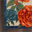 Nourison Aloha 9' x 12' Ivory Multicolor Fabric Outdoor Area Rug (9' x 12')