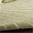 Nourison Aloha 6' x 9' Green Yellow Fabric Outdoor Area Rug (6' x 9')