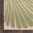 Nourison Aloha 9' x 12' Green Yellow Fabric Outdoor Area Rug (9' x 12')