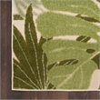 Nourison Home Aloha 10' x 14' Fabric Ivory Green Area Rug