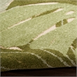 Nourison Home Aloha 10' x 14' Fabric Ivory Green Area Rug