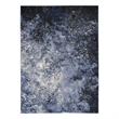 Nourison Passion 6' x 9' Light Blue Black Fabric Modern Area Rug (6' x 9')