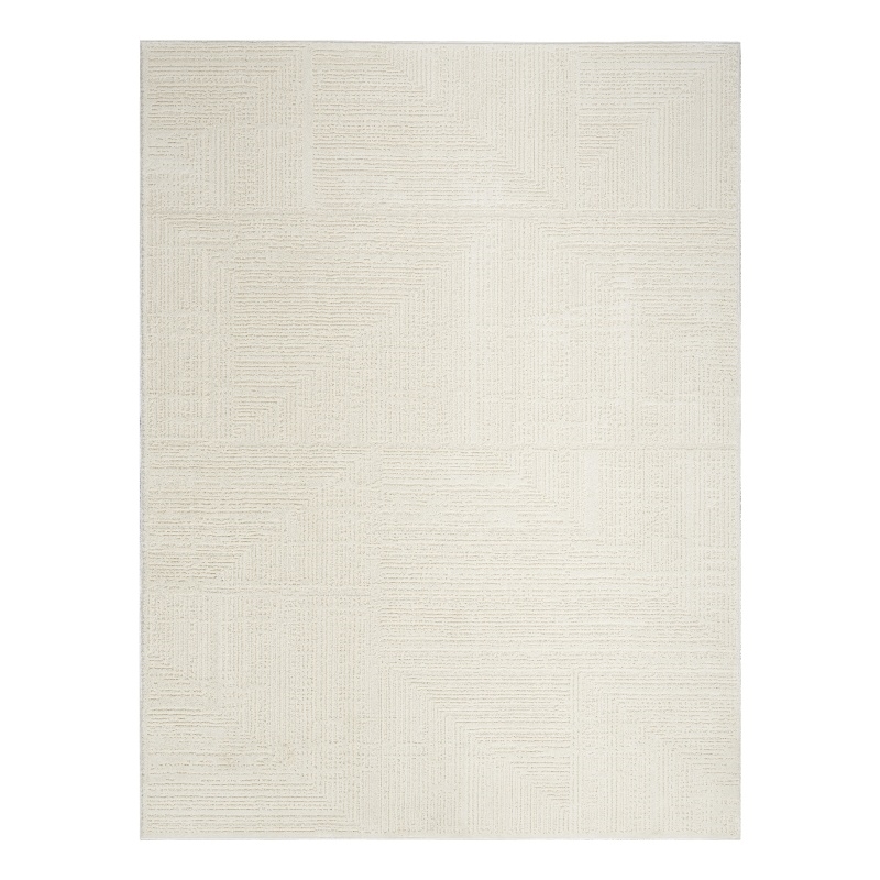 Nourison Home Eco-Friendly 9' x 12' Ivory   Area Rug