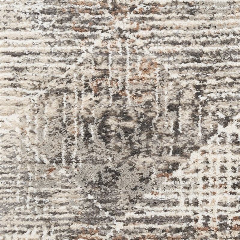Nourison Home Eco-Friendly 8' x 10' Ivory Multicolor   Area Rug