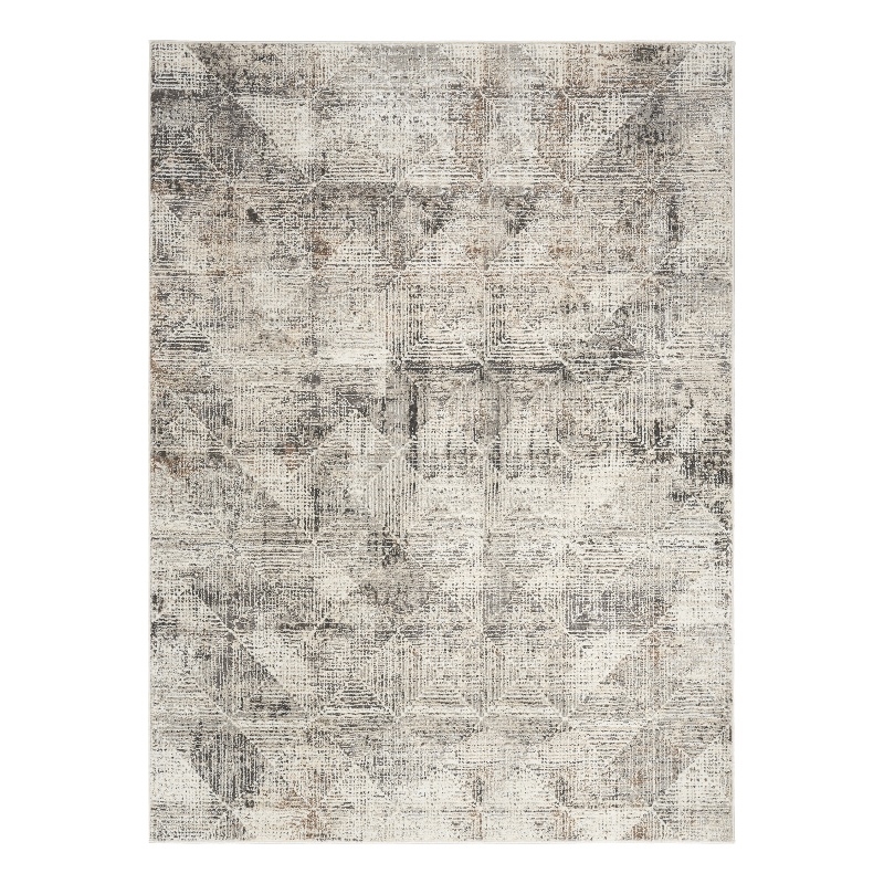 Nourison Home Eco-Friendly 9' x 12' Ivory Multicolor   Area Rug