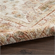 Nourison Petra 9' x 13' Ivory Multi-Color Area Rug