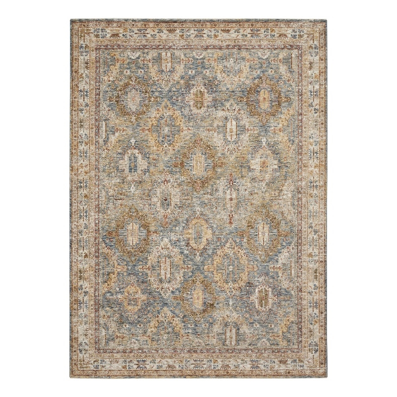 Nourison Petra 9' x 13' Blue   Area Rug